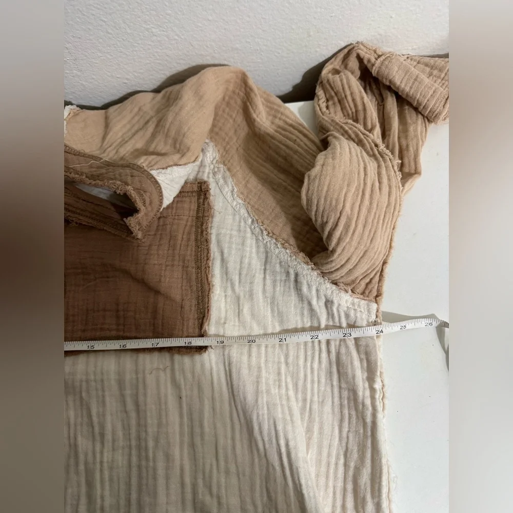 Aerie Gauzy Coverup Shirt Medium